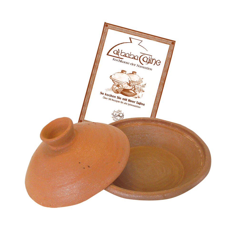 TAJINE AUS LEHM MIT KOCHFIBEL