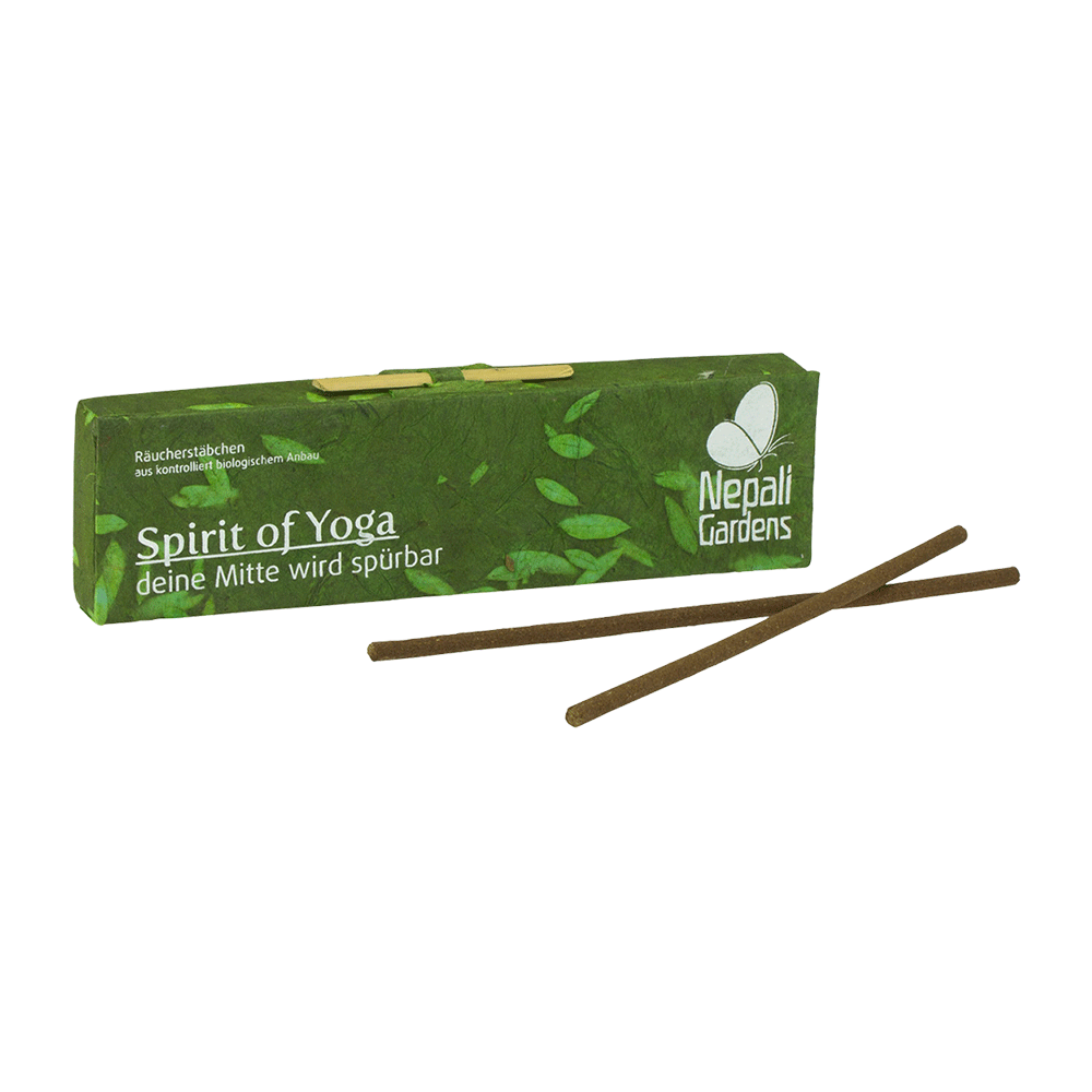 Nepali Gardens Bio Räucherstäbchen "Spirit of Yoga" 