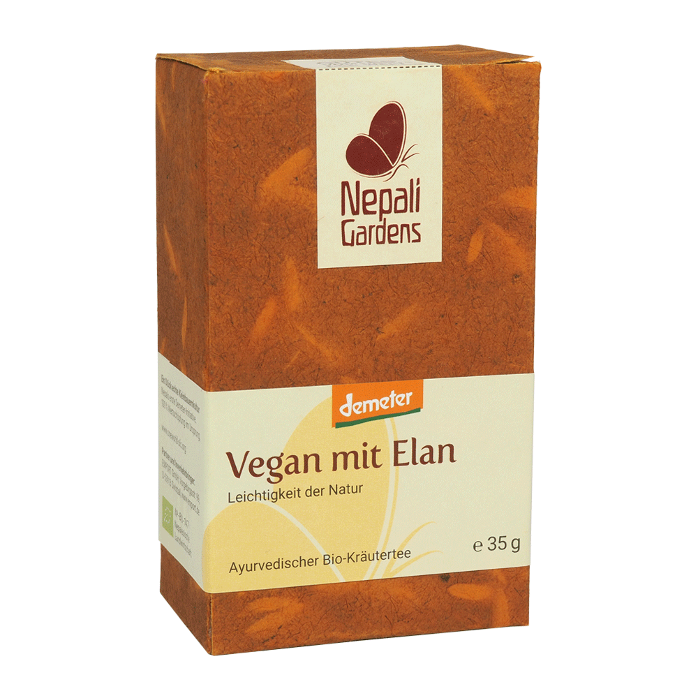 VEGAN MIT ELAN BIO KRÄUTERTEE