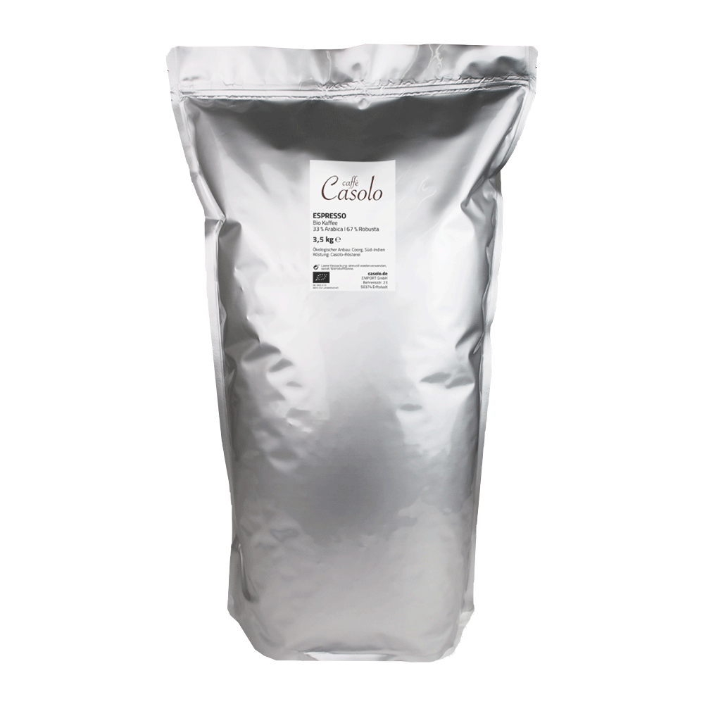 Große 3,5 Kilogramm Kaffeetüte Caffè Casolo