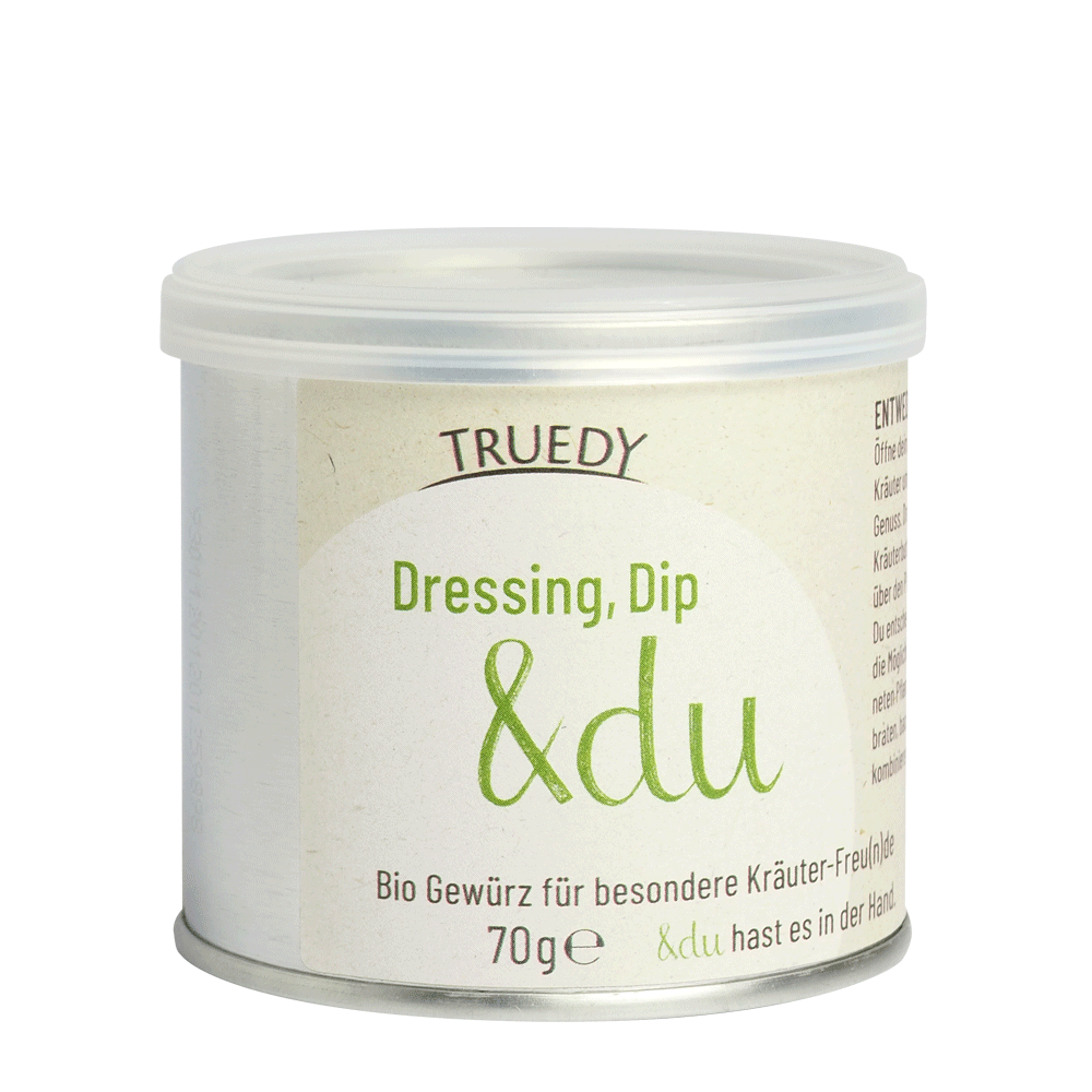 "&DU" DRESSING, DIP &DU BIO GEWÜRZ